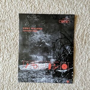 Post Malone Runaway Tour Poster